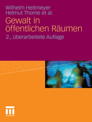 cover image of Gewalt in öffentlichen Räumen